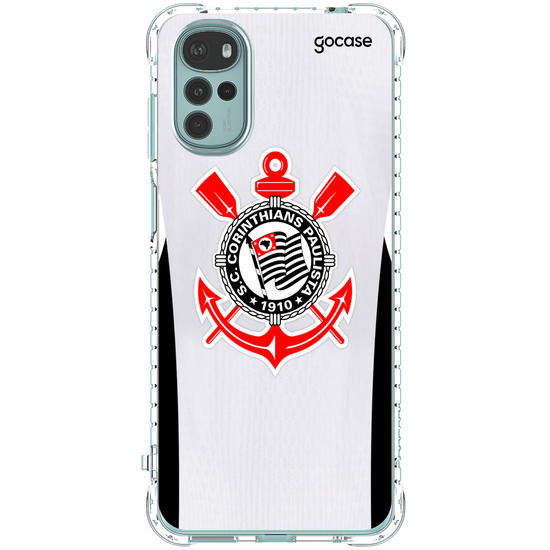 Capinha para celular  Corinthians - Uniforme 1 2025 Escudo