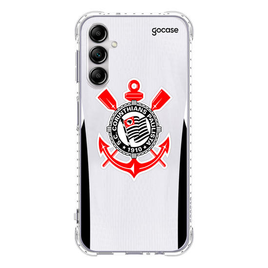 Capinha para celular  Corinthians - Uniforme 1 2025 Escudo