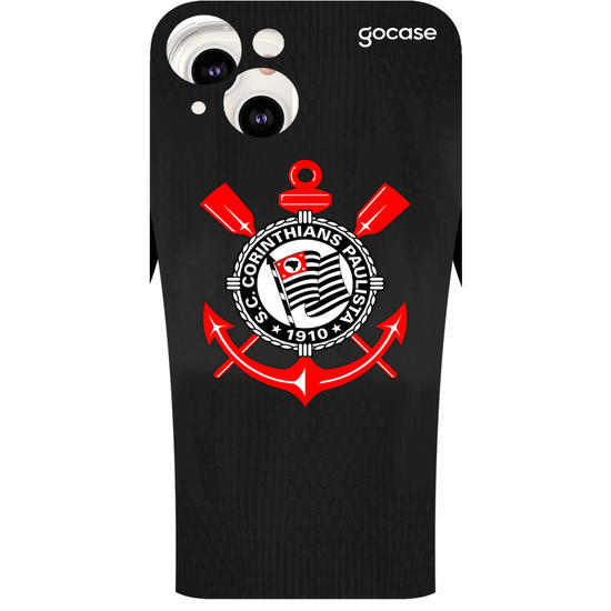 Capinha para celular  Corinthians - Uniforme 2 2025 Escudo