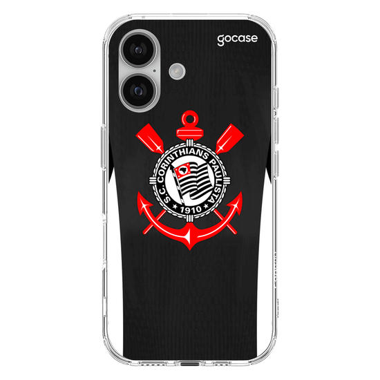 Capinha para celular  Corinthians - Uniforme 2 2025 Escudo