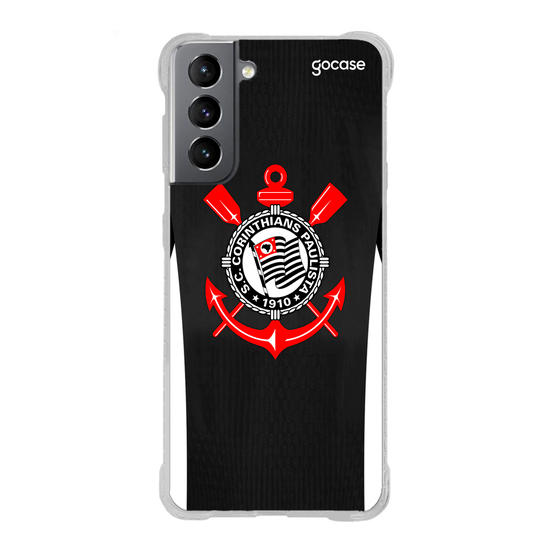 Capinha para celular  Corinthians - Uniforme 2 2025 Escudo Capinha para celular  Corinthians - Uniforme 2 2025 Escudo