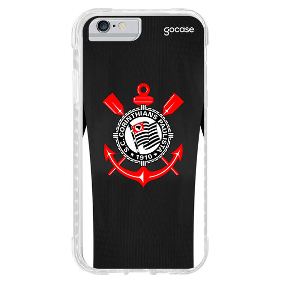 Capinha para celular  Corinthians - Uniforme 2 2025 Escudo