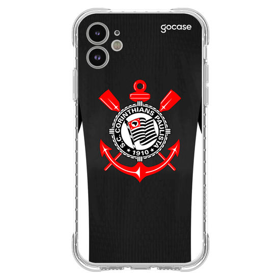 Capinha para celular  Corinthians - Uniforme 2 2025 Escudo