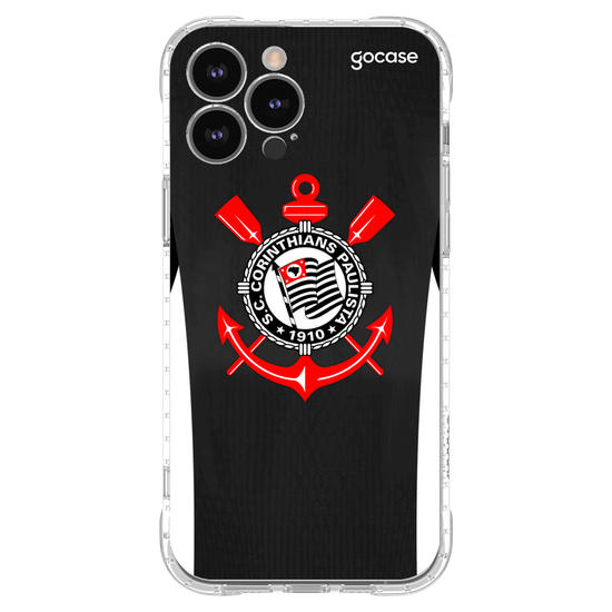 Capinha para celular  Corinthians - Uniforme 2 2025 Escudo