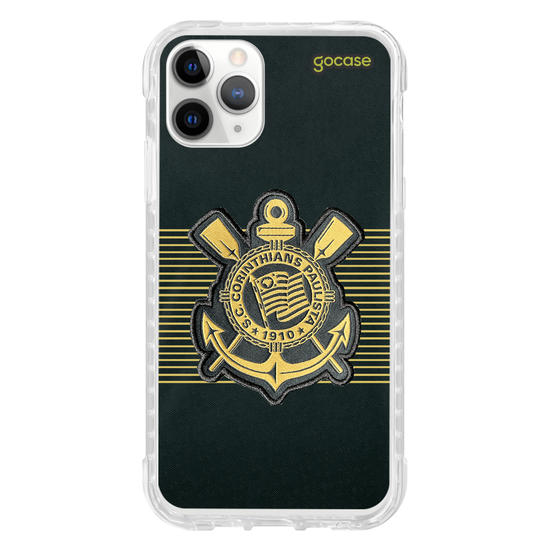 Capinha para celular  Corinthians - Uniforme 3 2018 Escudo