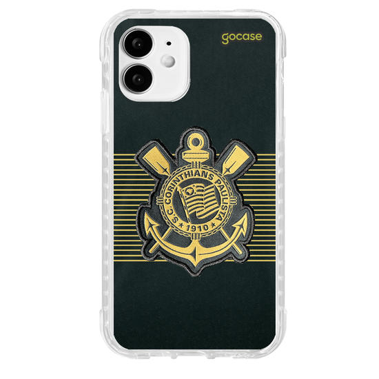 Capinha para celular  Corinthians - Uniforme 3 2018 Escudo