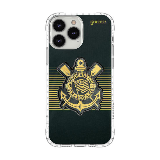 Capinha para celular  Corinthians - Uniforme 3 2018 Escudo