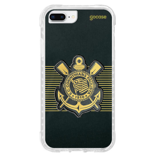 Capinha para celular  Corinthians - Uniforme 3 2018 Escudo