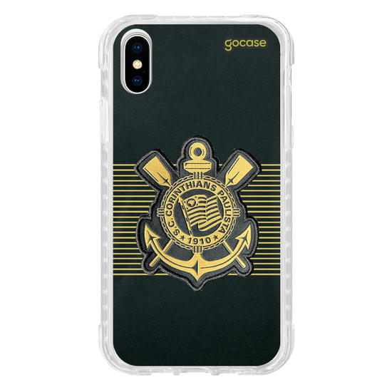 Capinha para celular  Corinthians - Uniforme 3 2018 Escudo