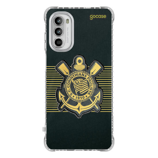 Capinha para celular  Corinthians - Uniforme 3 2018 Escudo