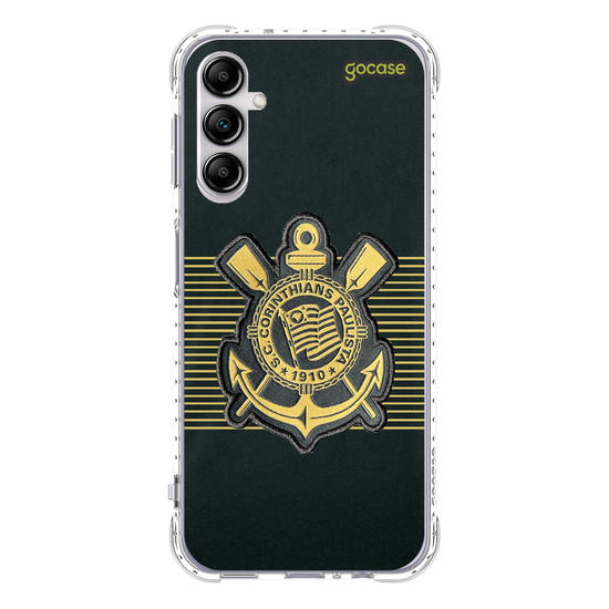 Capinha para celular  Corinthians - Uniforme 3 2018 Escudo
