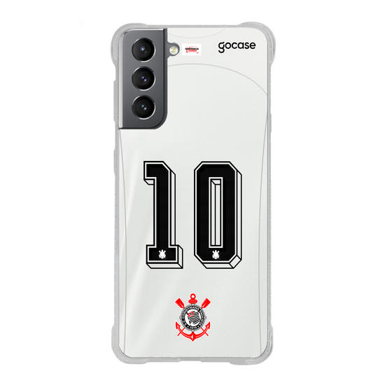 Capinha para celular Corinthians - Uniforme 1 2023 Personalizada