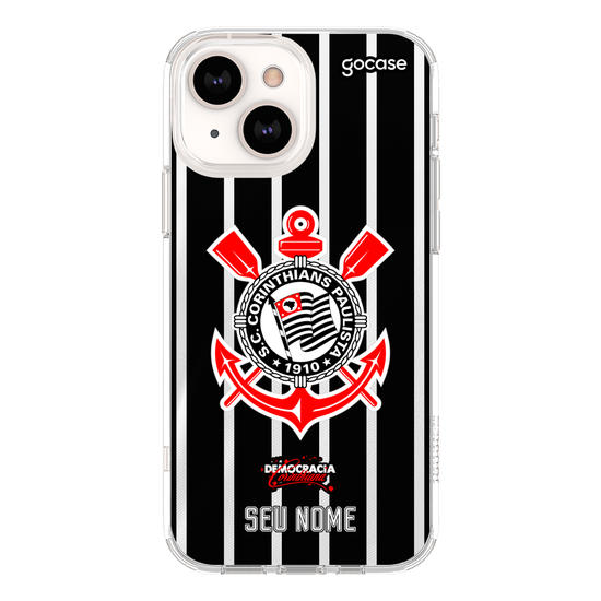 Capinha para celular Corinthians - Uniforme 2 2023 Escudo