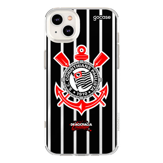 Capinha para celular Corinthians - Uniforme 2 2023 Escudo