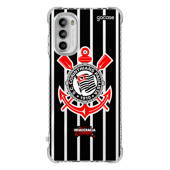 Capinha para celular Corinthians - Uniforme 2 2023 Escudo