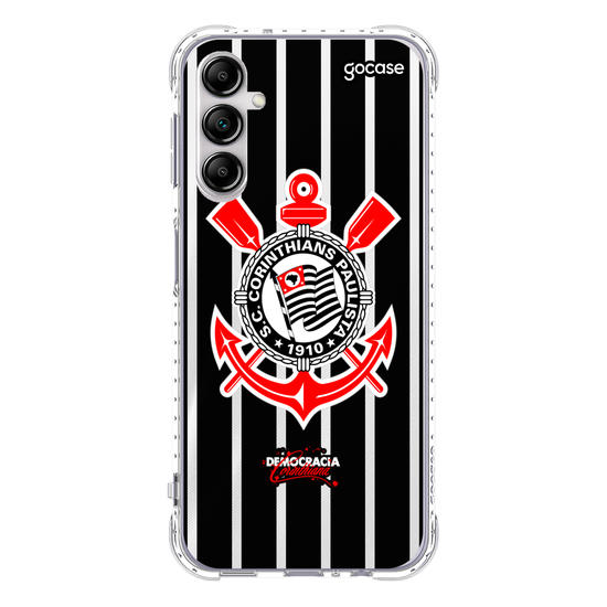 Capinha para celular Corinthians - Uniforme 2 2023 Escudo