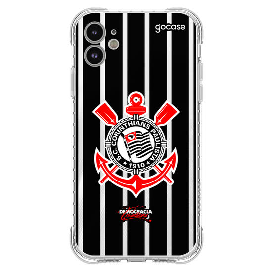 Capinha para celular Corinthians - Uniforme 2 2023 Escudo