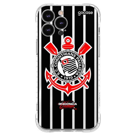 Capinha para celular Corinthians - Uniforme 2 2023 Escudo
