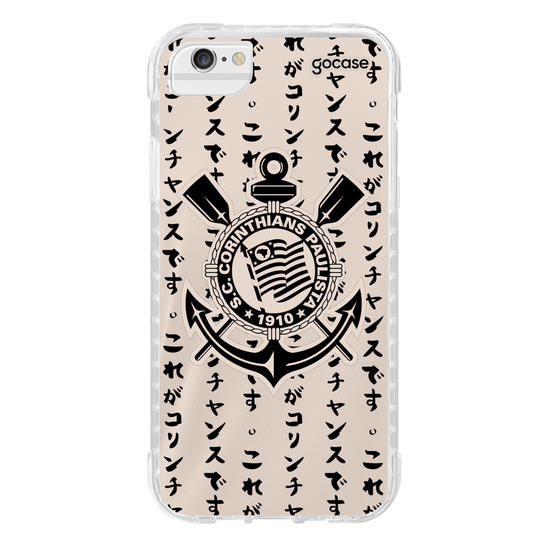 Capinha para celular Corinthians - Uniforme 3 2022 Escudo