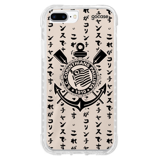 Capinha para celular Corinthians - Uniforme 3 2022 Escudo