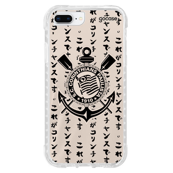 Capinha para celular Corinthians - Uniforme 3 2022 Escudo