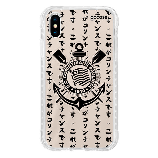 Capinha para celular Corinthians - Uniforme 3 2022 Escudo