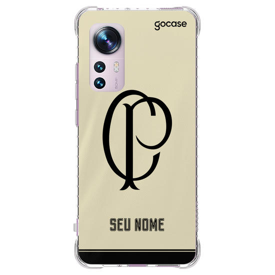 Capinha para celular  Corinthians - Uniforme 4 2023 Escudo