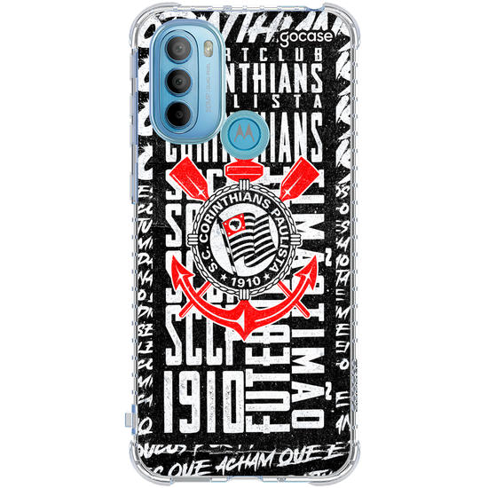 Capinha para celular  Corinthians - Wide Lettering