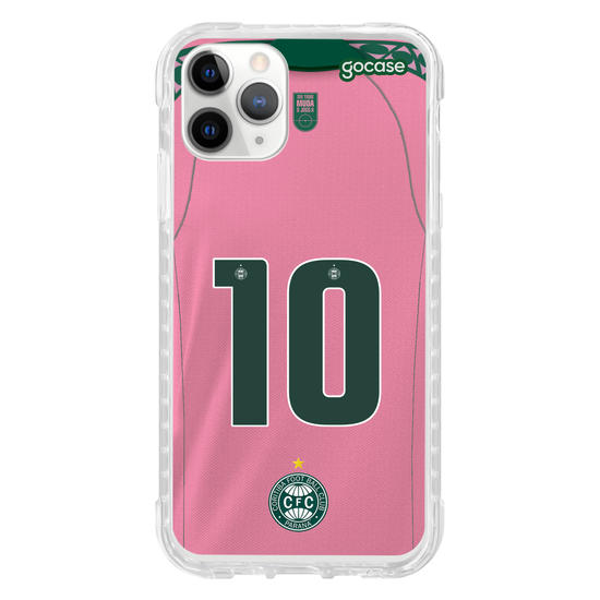 Capinha para celular  Coritiba - Outubro Rosa 2025 Escudo