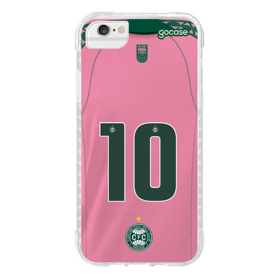 Capinha para celular  Coritiba - Outubro Rosa 2025 Escudo