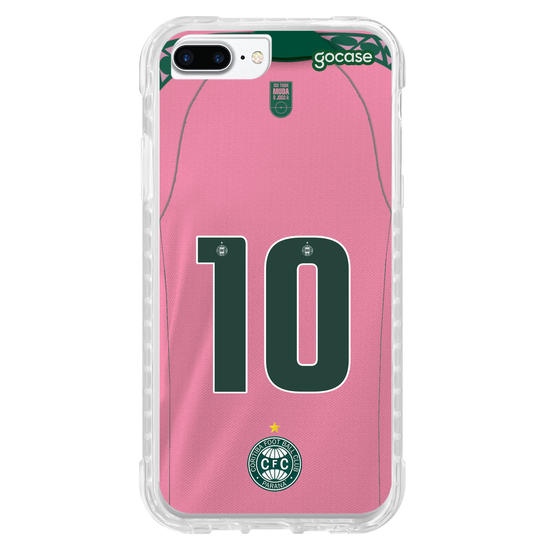Capinha para celular  Coritiba - Outubro Rosa 2025 Escudo
