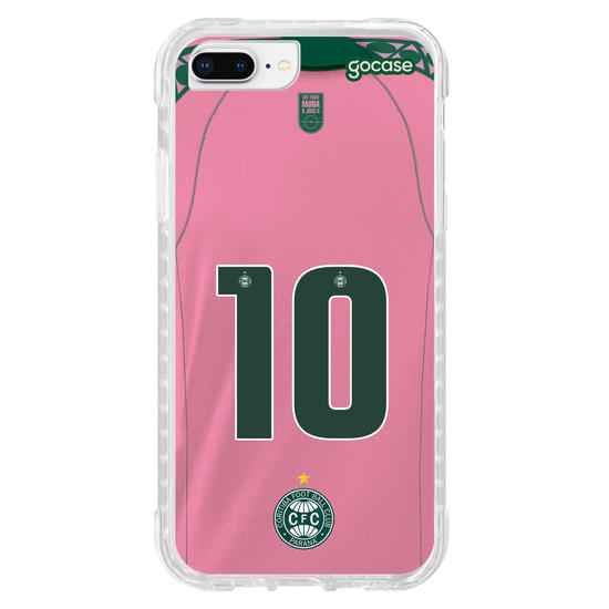 Capinha para celular  Coritiba - Outubro Rosa 2025 Escudo