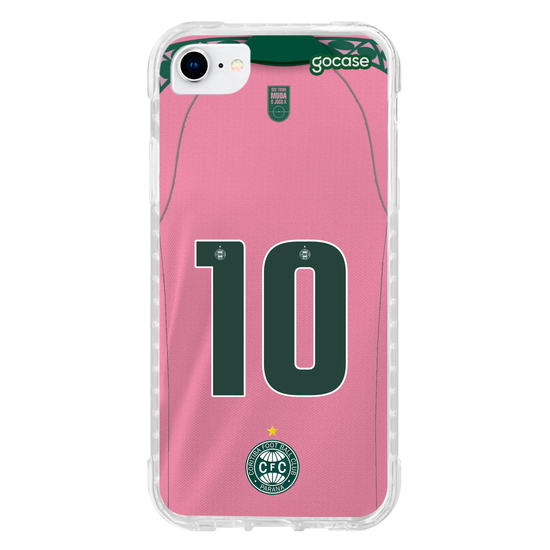 Capinha para celular  Coritiba - Outubro Rosa 2025 Escudo