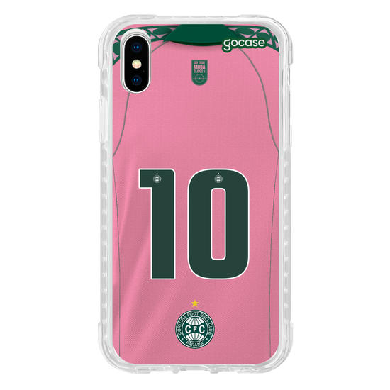 Capinha para celular  Coritiba - Outubro Rosa 2025 Escudo