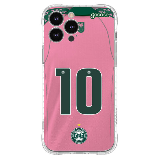 Capinha para celular  Coritiba - Outubro Rosa 2025 Escudo