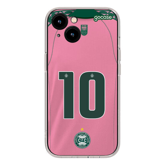 Capinha para celular  Coritiba - Outubro Rosa 2025 Escudo
