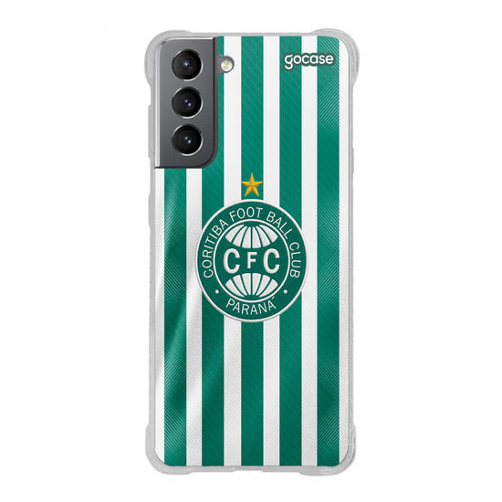 Capinha para celular  Coritiba - Uniforme Retrô Escudo - 1996