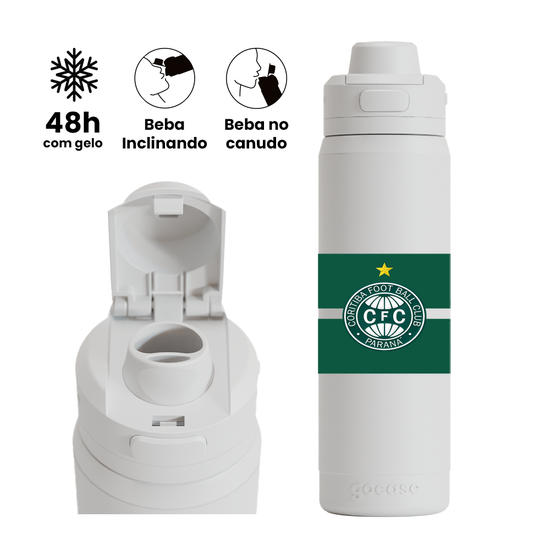 Garrafa Térmica Flip Pro - Coritiba - Uniforme 1 2025