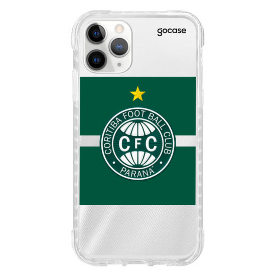 Capinha para celular  Coritiba - Uniforme 1 2025 Escudo