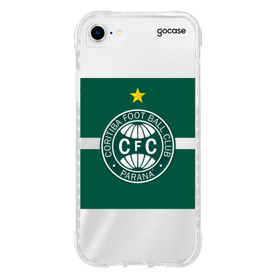 Capinha para celular  Coritiba - Uniforme 1 2025 Escudo