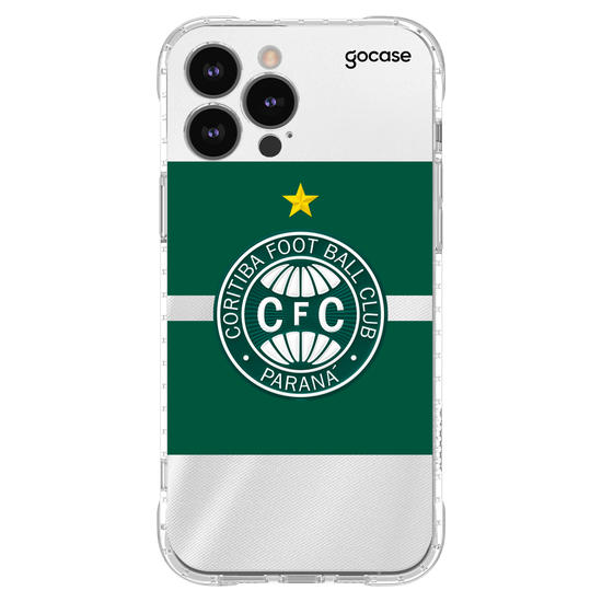 Capinha para celular  Coritiba - Uniforme 1 2025 Escudo