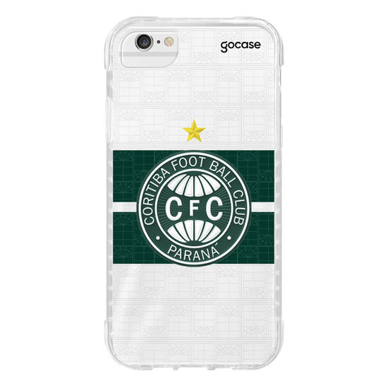 Capinha para celular  Coritiba - Uniforme 1 2026 Escudo