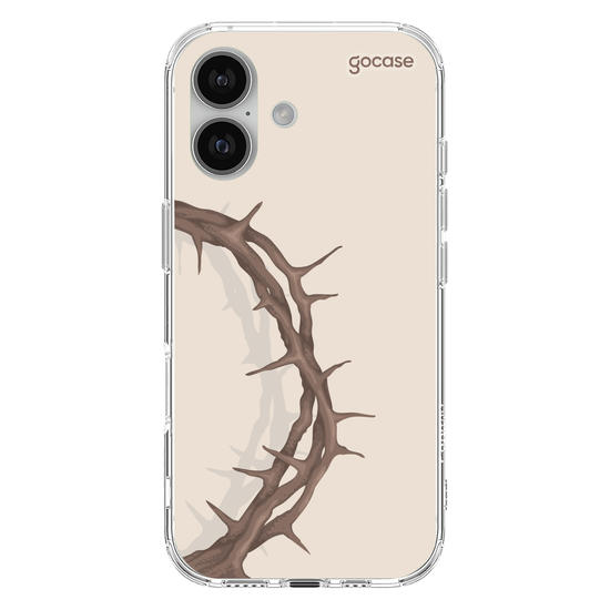 Capinha para celular  Coroa Espinhos Lateral