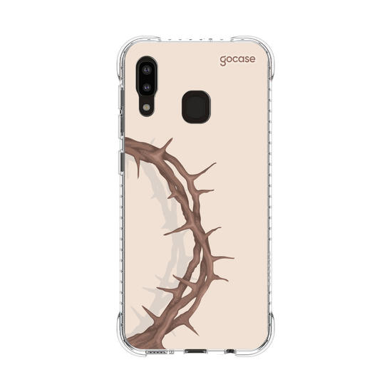 Capinha para celular  Coroa Espinhos Lateral