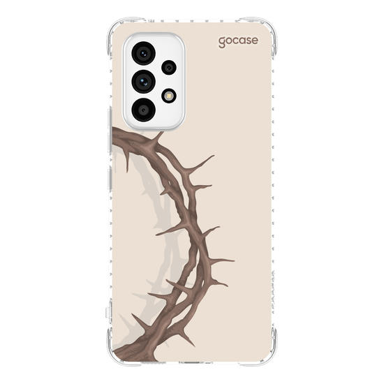 Capinha para celular  Coroa Espinhos Lateral