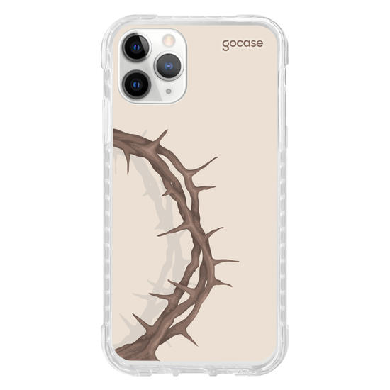 Capinha para celular  Coroa Espinhos Lateral