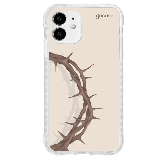 Capinha para celular  Coroa Espinhos Lateral