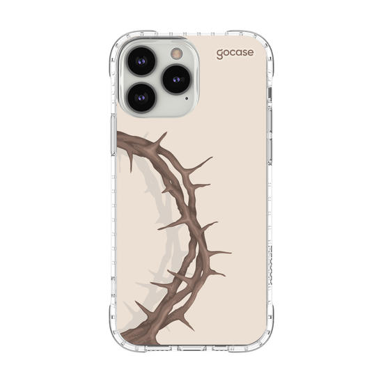 Capinha para celular  Coroa Espinhos Lateral