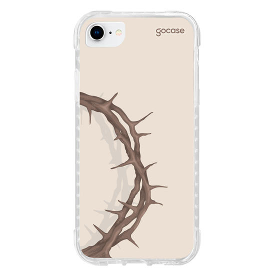 Capinha para celular  Coroa Espinhos Lateral
