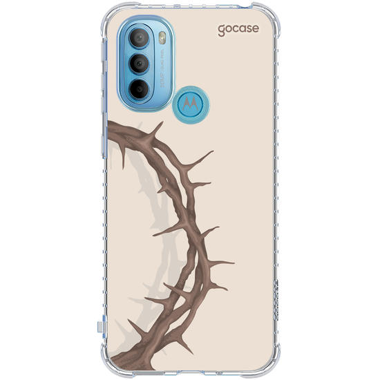 Capinha para celular  Coroa Espinhos Lateral